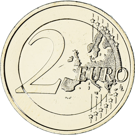 Nemecko,
2 eurá,
2018