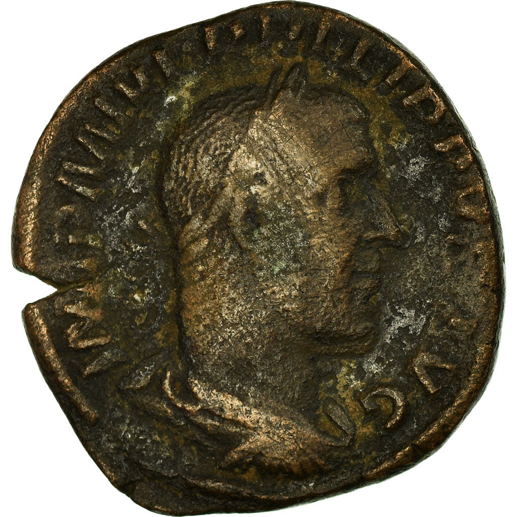 minca,
Filip I.
Sestertius