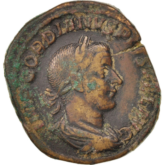 minca,
 
 Gordius III,
 
 Sestertius